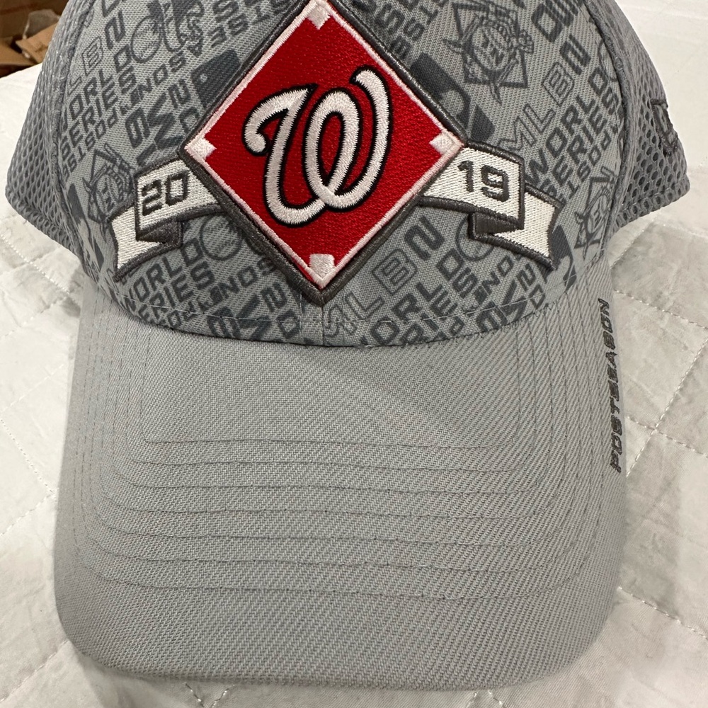 Washington nationals, World Series Black and Gray Cap